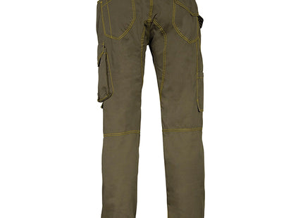 COFRA PANTALONE DRILL MULTITASCHE COLORE FANGO/NERO