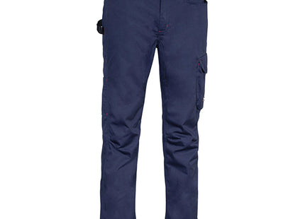 COFRA PANTALONE DRILL MULTITASCHE COLORE NAVY/NERO