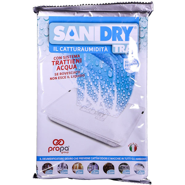 SANIDRY TRAY DEUMIDIFICATORE NEUTRO VASCHETTEA DA GR.250