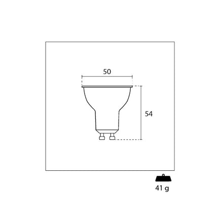 CENTURY FARETTO SPOT LED LEXAR38 230V ATTACCO GU10 IP20