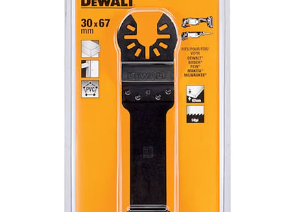 DEWALT LAMA PER MULTIFUNZIONE PER LEGNO DURO/CARTONGESSO MM30X67
