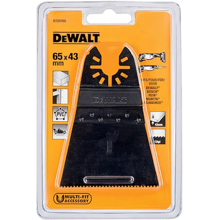 DEWALT LAMA PER MULTIFUNZIONE PER LEGNO/PLASTICA/CARTONGESSO MM66X43