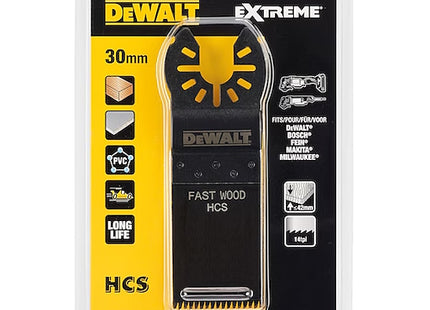 DEWALT LAMA PER MULTIFUNZIONE DENTATURA JAPAN PER LEGNO MM30X42