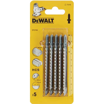 DEWALT LAME PER SEGHETTO ALTERNATIVO PER LEGNO/PLASTICA MM100 T101B PZ5