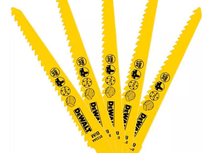 DEWALT LAME PER SEGA DIRITTA PER LEGNO E PLASTICA MM152X3,6/5,1 CONF.PZ5