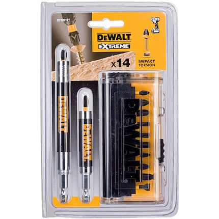 DEWALT SET INSERTI BITS IMPACT TORSION PER AVVITATURA PZ14