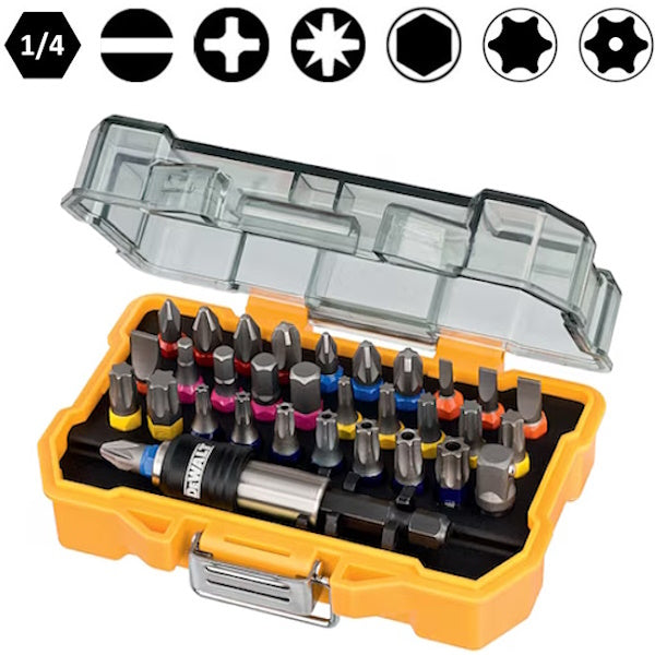 DEWALT SET INSERTI BITS PER AVVITATURA PZ32