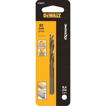 DEWALT PUNTA PILOTA PER ALBERI SEGHE A TAZZA D.MM6,4X 83