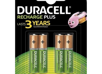 DURACELL BATTERIE RICARICABILI DURALOCK MINISTILO AAA BLISTER DA PZ4