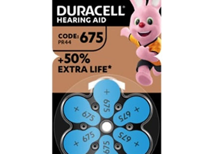 DURACELL BATTERIE TAB675 BLU PER ACUSTICA BLISTER DA PZ6