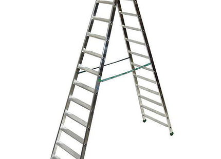 FACAL SCALA DUPLA A DOPPIA SALITA IN ALLUMINIO