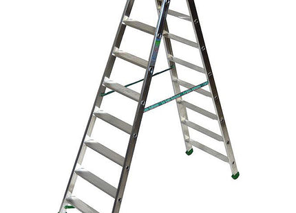 FACAL SCALA DUPLA A DOPPIA SALITA IN ALLUMINIO