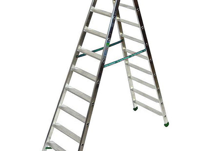 FACAL SCALA DUPLA A DOPPIA SALITA IN ALLUMINIO