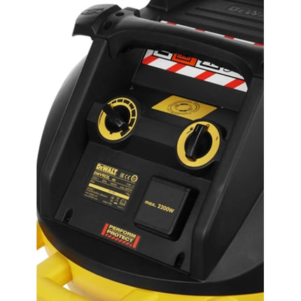 DEWALT ASPIRATORE DWV902L-QS LT.35 CLASSE L PULIZIA FILTRO AUTOMATICO