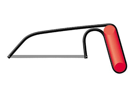 ABC TOOLS ARCHETTO MINI IMPUGNATURA A PISTOLA PER METALLO CON LAMA MM150