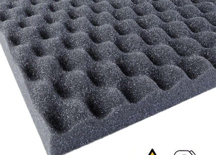 FONOASSORBENTE BUGNATO ADESIVO PS3000 GRIGIO MT1,5 SPESSORE 30MM AL MTL