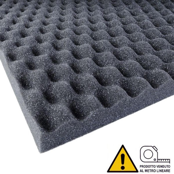 FONOASSORBENTE BUGNATO ADESIVO PS3000 GRIGIO MT1,5 SPESSORE 30MM AL MTL