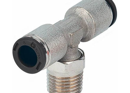 EUROFIT RACCORDO ART. 735 T CENTRALE MASCHIO GIREVOLE CONICO D.MM 8 1/8"