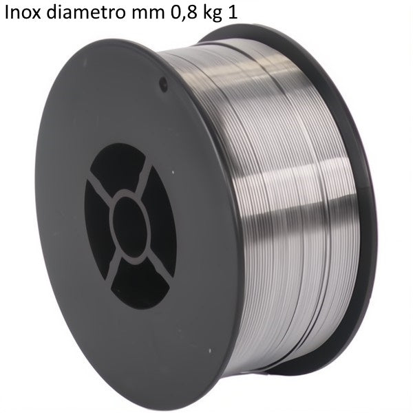 SOGES FILO PER SALDATURA INOX SIDER 308L SI BOBINA DA KG 1 D.MM 0,8