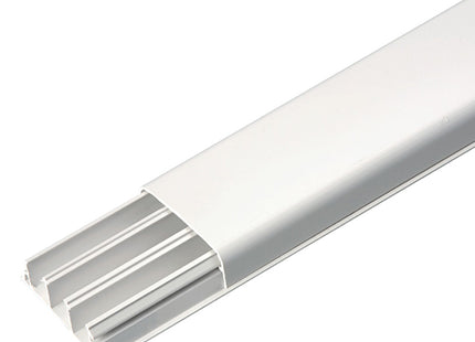 ELETTROCANALI CANALE BATTISCOPA E CORNICE SERIE 20 MM70X20 BIANCO MT2