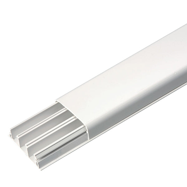 ELETTROCANALI CANALE BATTISCOPA E CORNICE SERIE 20 MM70X20 BIANCO MT2