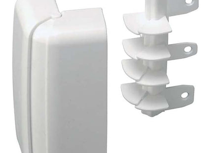 ELETTROCANALI ANGOLI ESTERNI VARIABILI SERIE 20 MM70X20 BIANCO PZ5