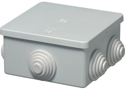 ELETTROCANALI CASSETTA DI DERIVAZIONE DA PARETE COLORE GRIGIO RAL 7035