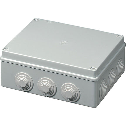 ELETTROCANALI CASSETTA DI DERIVAZIONE DA PARETE COLORE GRIGIO RAL 7035