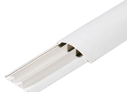 ELETTROCANALI CANALE A PAVIMENTO SERIE CAP 3 SCOMPARTI BIANCO DA MT2