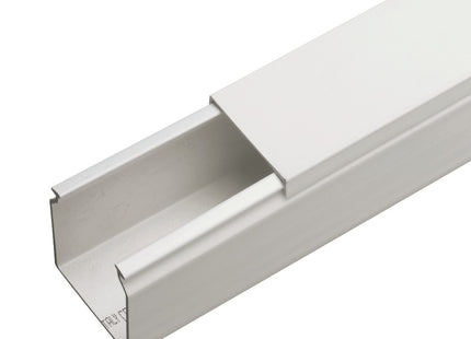 ELETTROCANALI CANALE PORTACAVI CON COPERCHIO CP BIANCO DA MT2