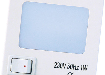 ELETTROCANALI LAMPADA DI CORTESIA SEGNAPASSO CON NEON 1W SPINA 2P 10A*