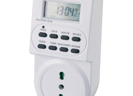 ELETTROCANALI PROGRAMMATORE ORARIO SETTIMANALE DIGITALE