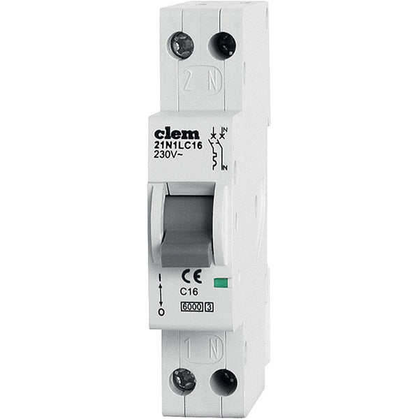 ELETTROCANALI INTERRUTTORE MAGNETOTERMICO 1P+N 1 MUDOLO 4,5 KA
