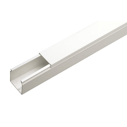 ELETTROCANALI MINICANALI STANDARD CON COPERCHIO FRONTALE MC BIANCO MT2