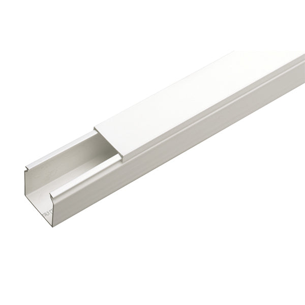 ELETTROCANALI MINICANALI STANDARD CON COPERCHIO FRONTALE MC BIANCO MT2