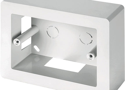 ELETTROCANALI SCATOLA DA PARETE 3 POSTI INTERASSE MM 83,5 BIANCO*