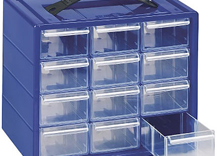 MOBIL PLASTIC CASSETTIERA MONOBLOCCO ESPACE CON CASSETTI COLORE BLU