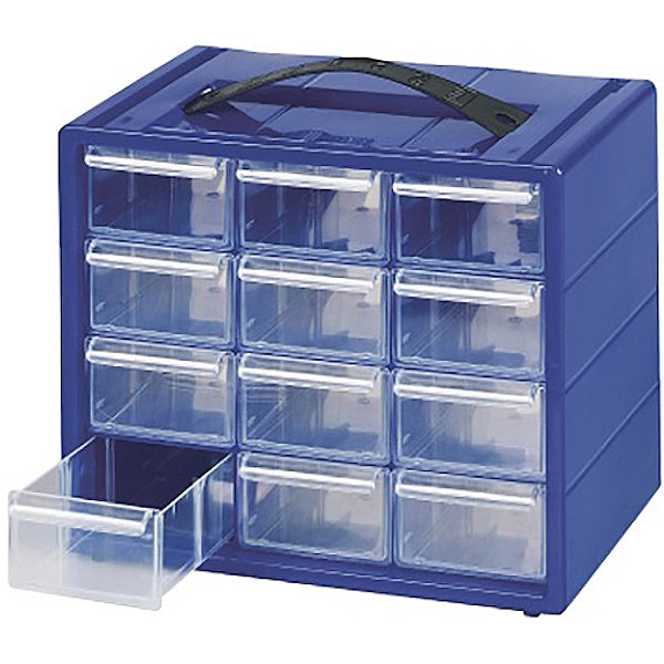 MOBIL PLASTIC CASSETTIERA MONOBLOCCO ESPACE CON CASSETTI COLORE BLU