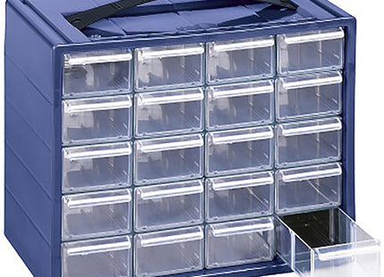 MOBIL PLASTIC CASSETTIERA MONOBLOCCO ESPACE CON CASSETTI COLORE BLU