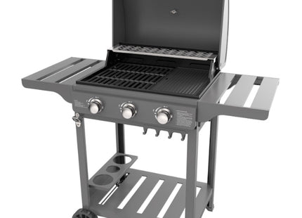 OMPAGRILL BARBECUE A GAS A 3 FUOCHI MOD. EXPERT3 DUEGAS+*