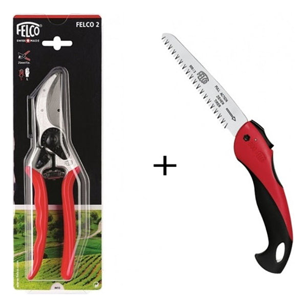 FELCO BOX FORBICE PER POTATURA MOD. F 2 + SEGHETTO PER RAMI MOD. F 600