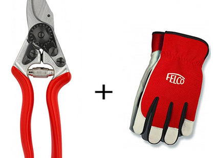 FELCO FORBICE PER POTATURA MOD. F  6 DA MM195 + GUANTI