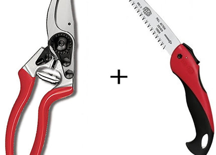 FELCO BOX FORBICE PER POTATURA MOD. F 8 + SEGHETTO PER RAMI MOD. F 600