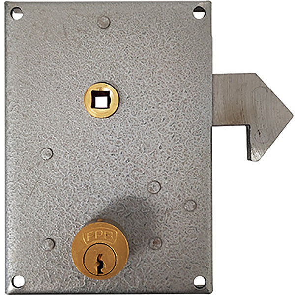 FANGAZIO SERRATURA DA APPLICARE A GANCIO CON CILINDRO LUNGO