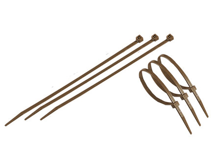 TENAX FASCETTE MULTIUSO ART. FIX-TIE COLORE MARRONE