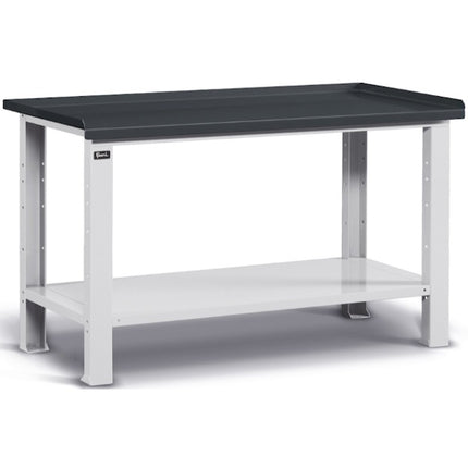 FAMI BANCO DA LAVORO WORK PIANO IN ACCIAIO MM1507X704X887 COLORE GRIGIO