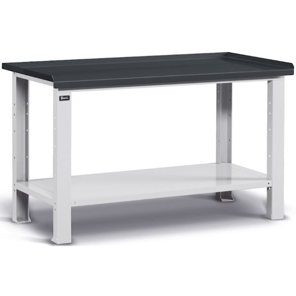 FAMI BANCO DA LAVORO WORK PIANO IN ACCIAIO MM1507X704X887 COLORE GRIGIO