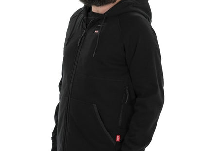 MILWAUKEE FELPA TERMICA CON CAPPUCCIO M12 HHBL4-0 COLORE NERO