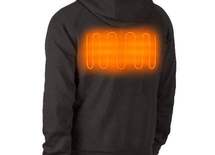 MILWAUKEE FELPA TERMICA CON CAPPUCCIO M12 HHBL4-0 COLORE NERO