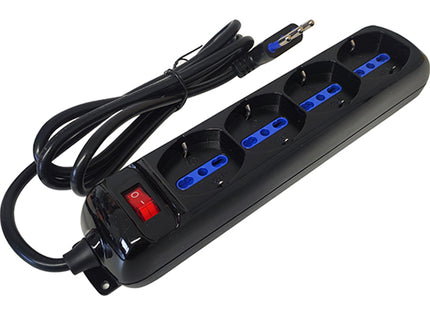 FAEG MULTIPRESA CON INTERRUTTORE CAVO MT1,5 SPINA 16A